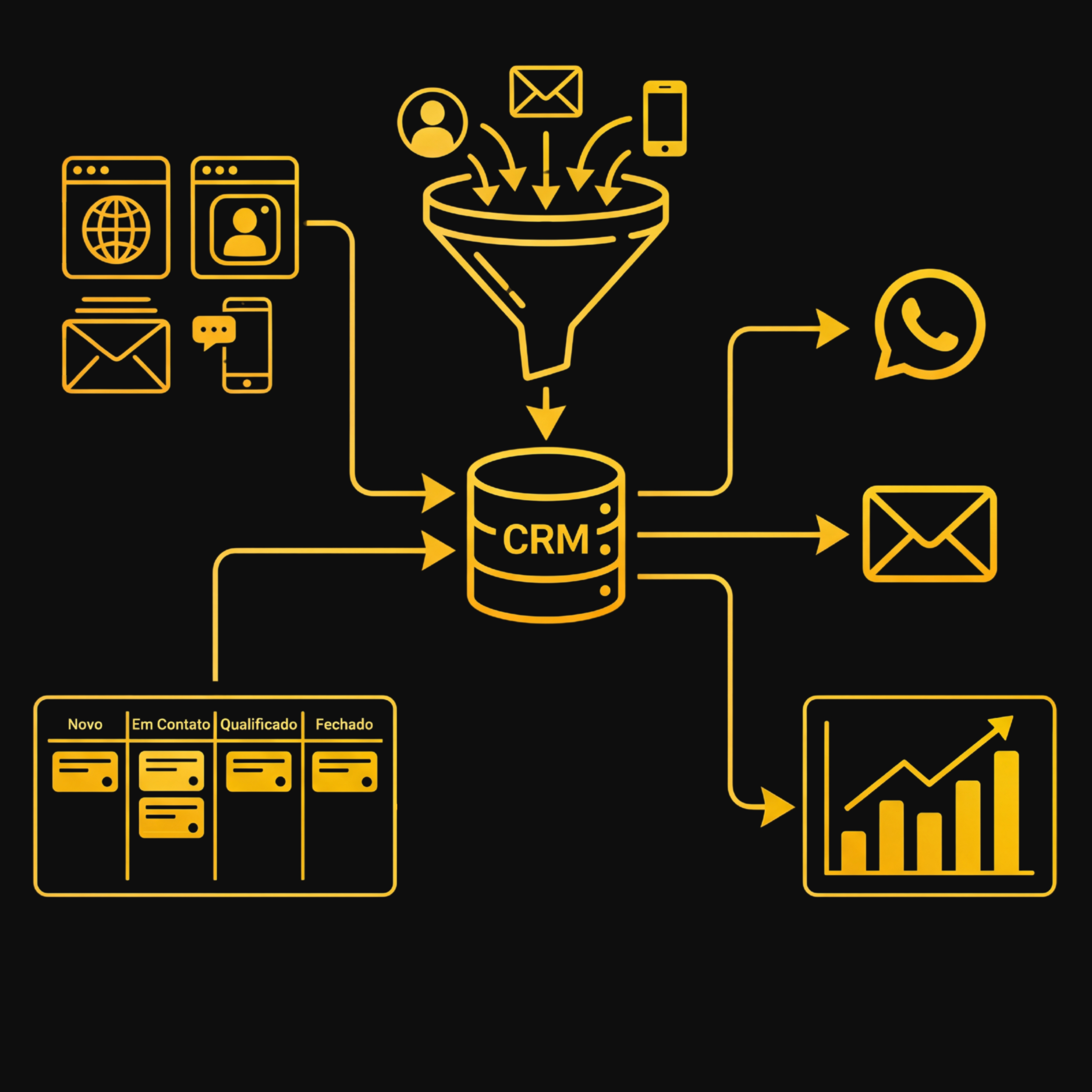 CRM e Gestão de Leads
